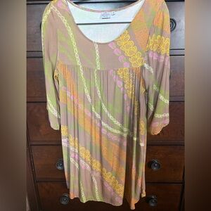 🌺 Made in Hawaii Simply Sisters by Lola Miller Baby Doll dress Size Small